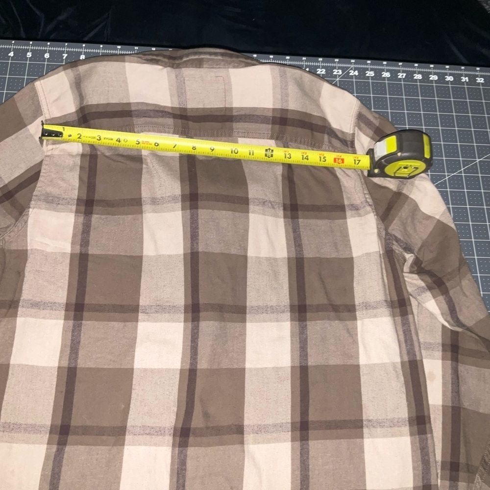Hollister Brown Plaid Men's Sweater - Picture 10 of 12